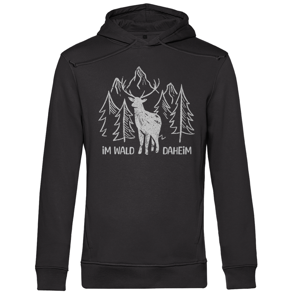 Im Wald daheim | Organic Hoodie