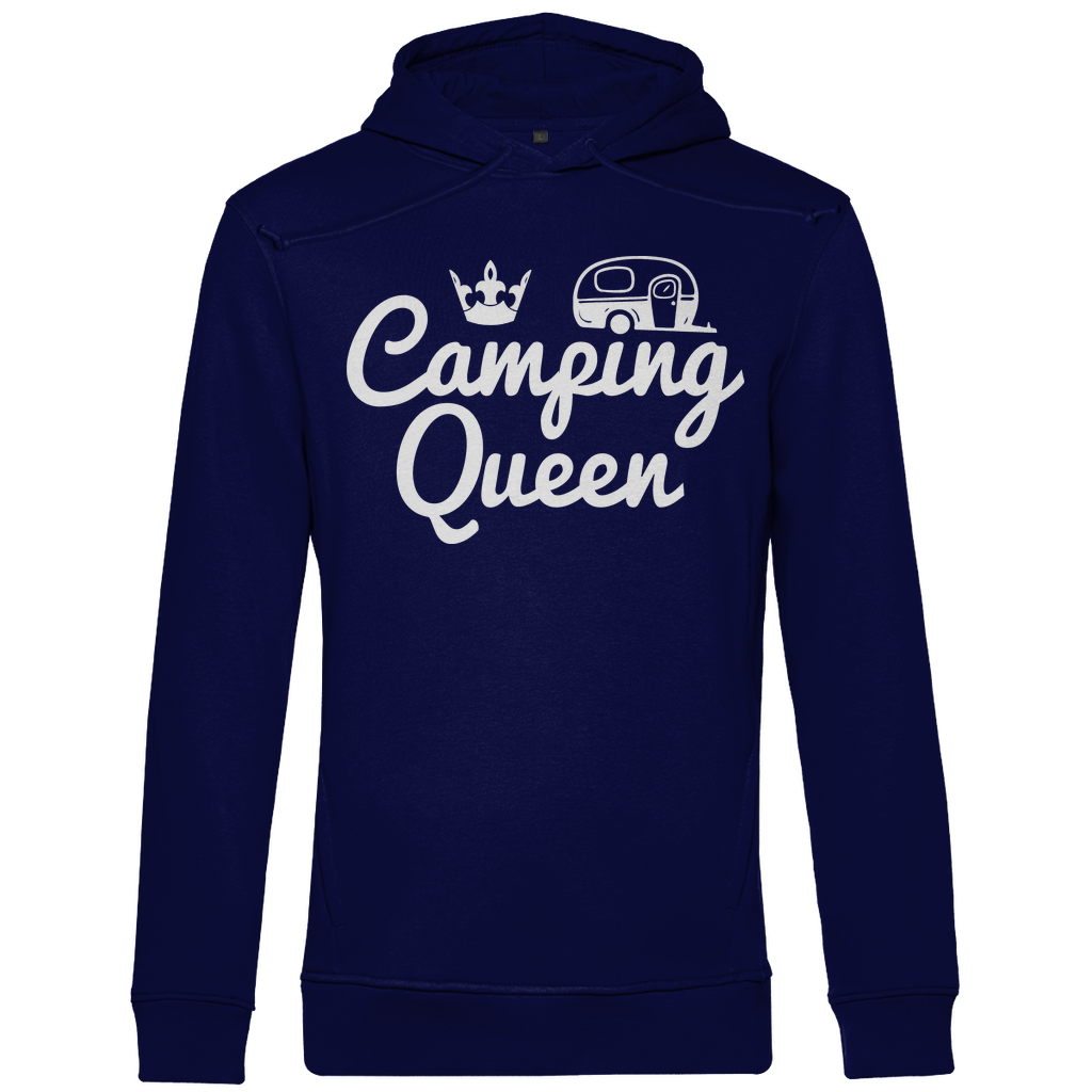 Unisex Premium Bio Hoodie Camping Queen Wohnwagen