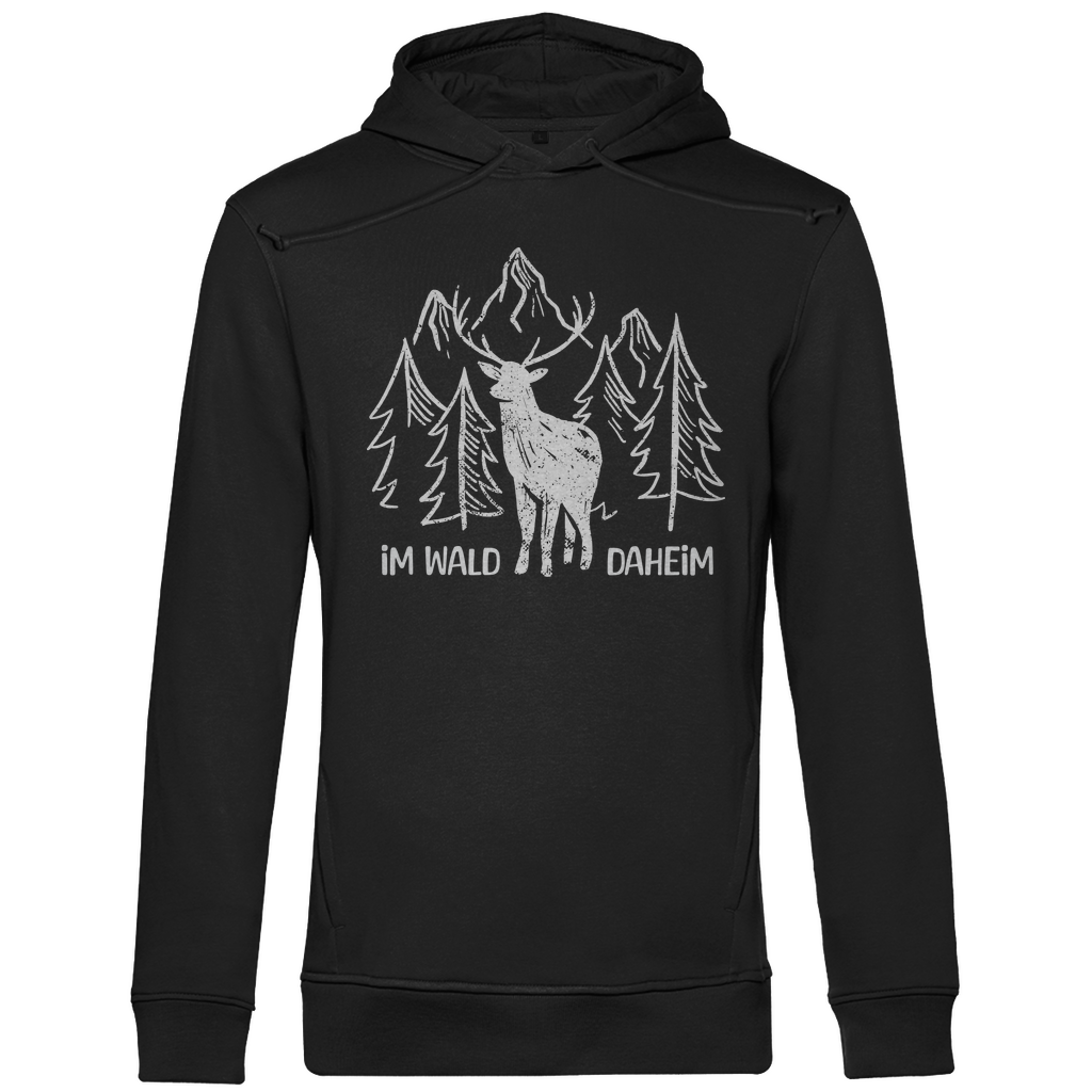 Im Wald daheim | Organic Hoodie