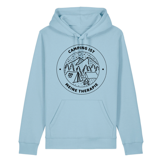 Camping Therapie | Bio Hoodie Gr. 3XL