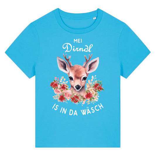 Mei Dirndl Is In Da Wäsch | Damen Bio T-Shirt