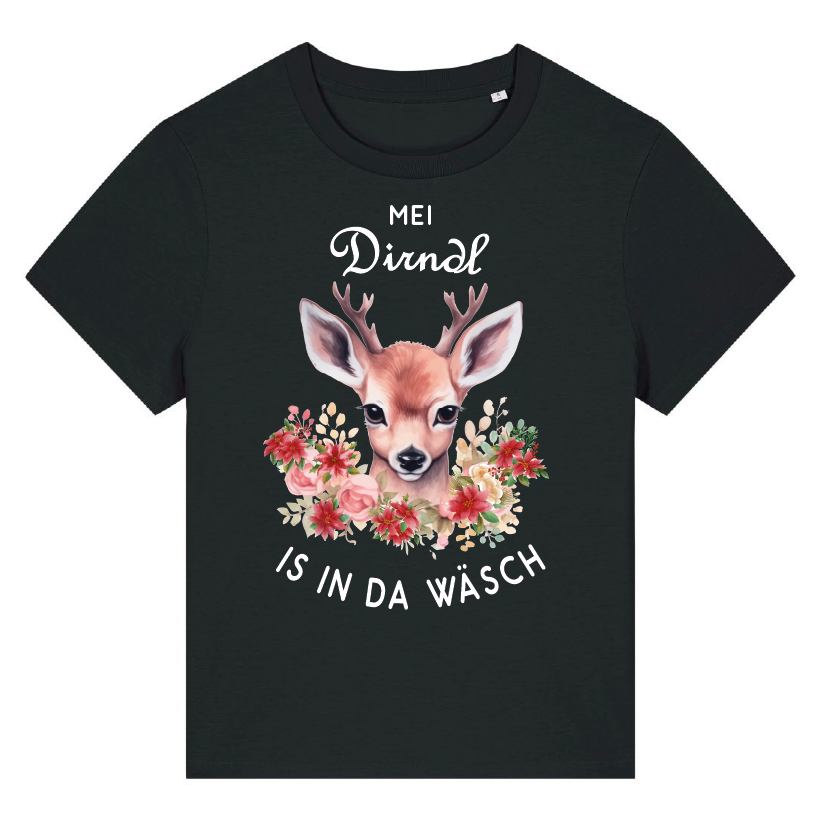 Mei Dirndl Is In Da Wäsch | Damen Bio T-Shirt