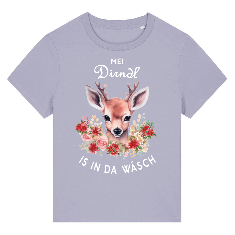 Mei Dirndl Is In Da Wäsch | Damen Bio T-Shirt