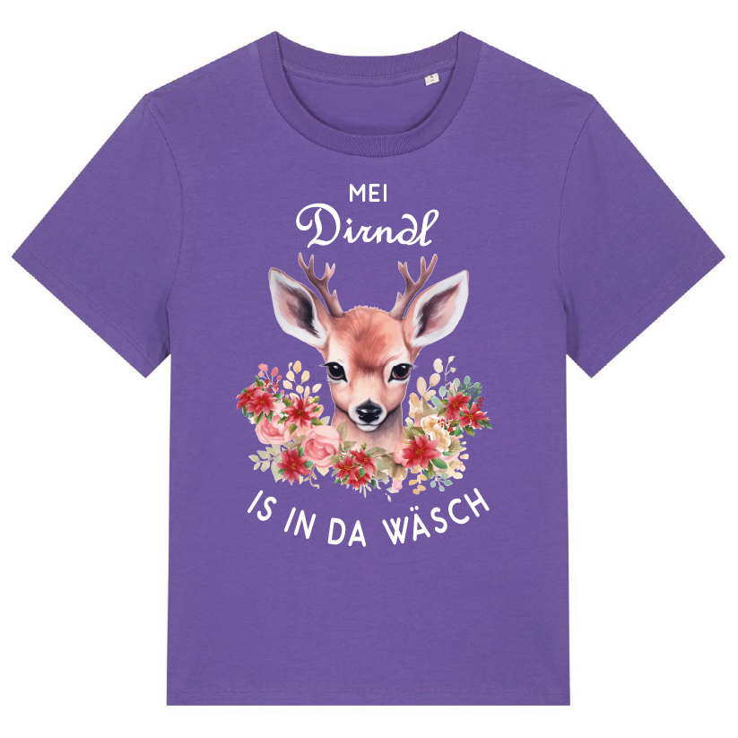 Mei Dirndl Is In Da Wäsch | Damen Bio T-Shirt