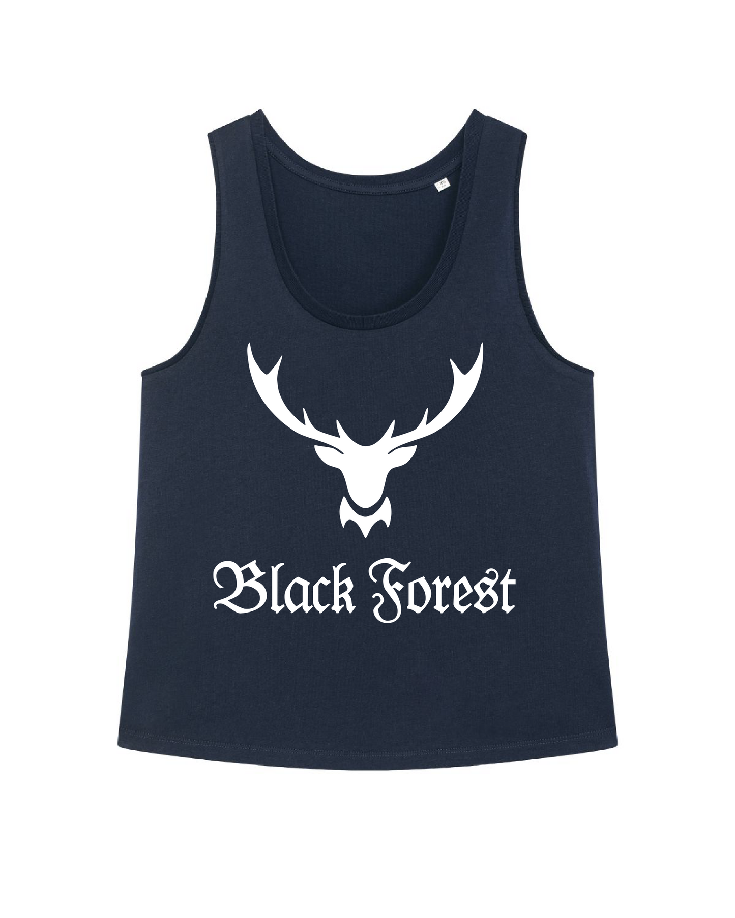 Black Forest Hirschgeweih | Bio Damen Tank Top