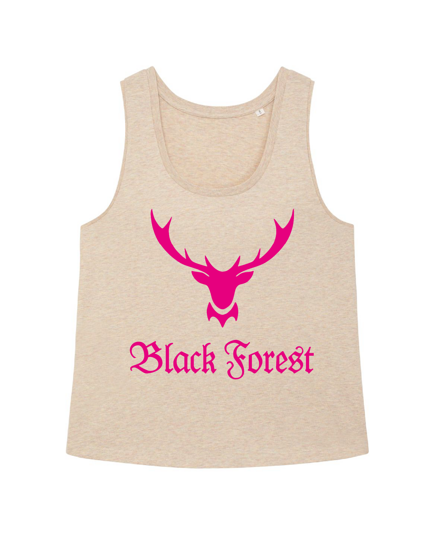 Black Forest Hirschgeweih | Bio Damen Tank Top