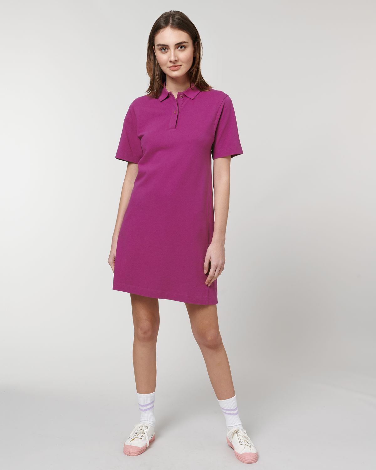 Zeltkinder | Bio Polokleid | Frontdruck