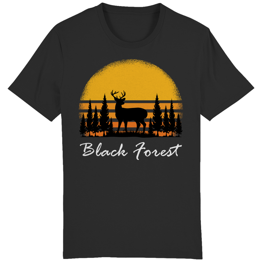 Black Forest Hirsch | Organic T-Shirt