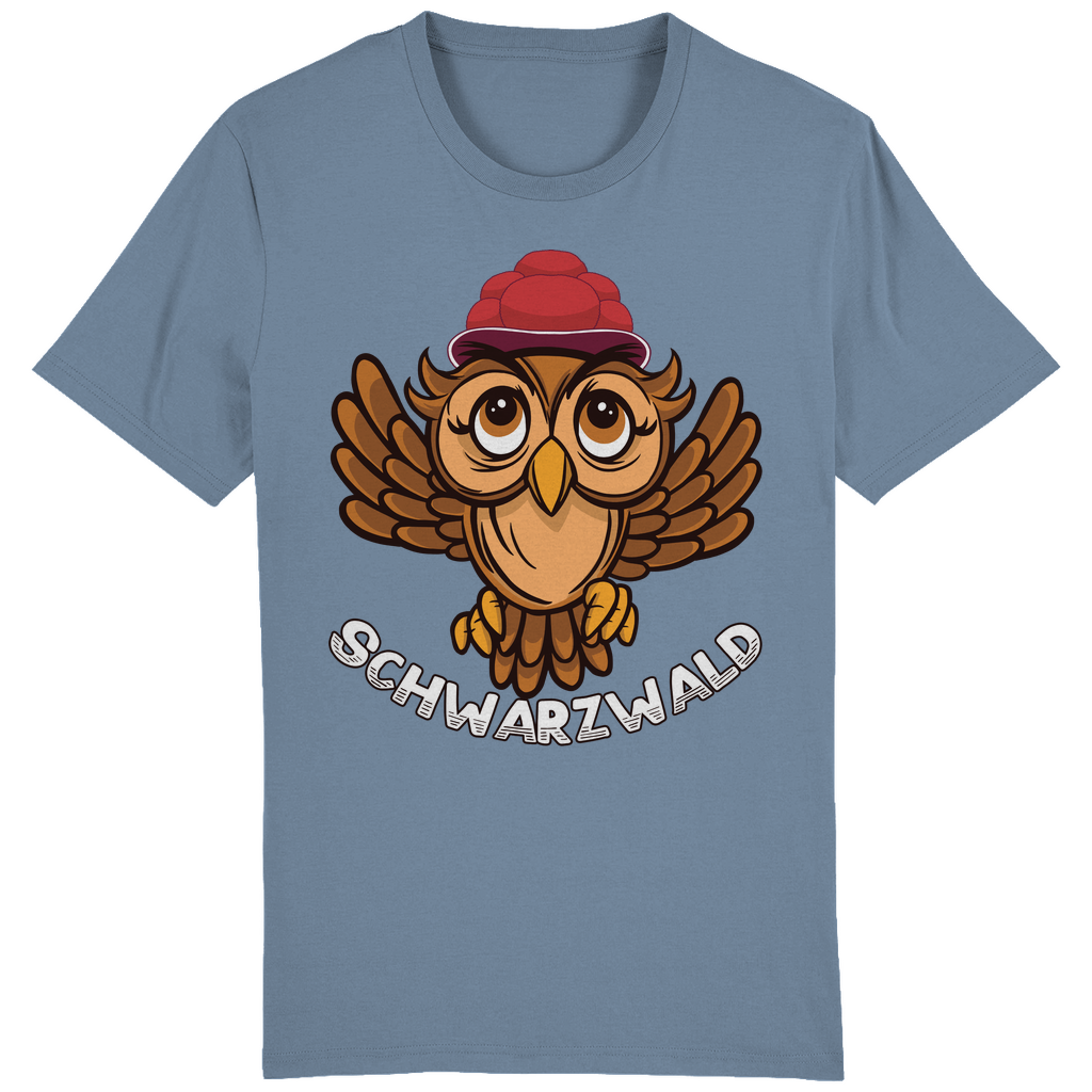 Schwarzwald Eule | Organic T-Shirt