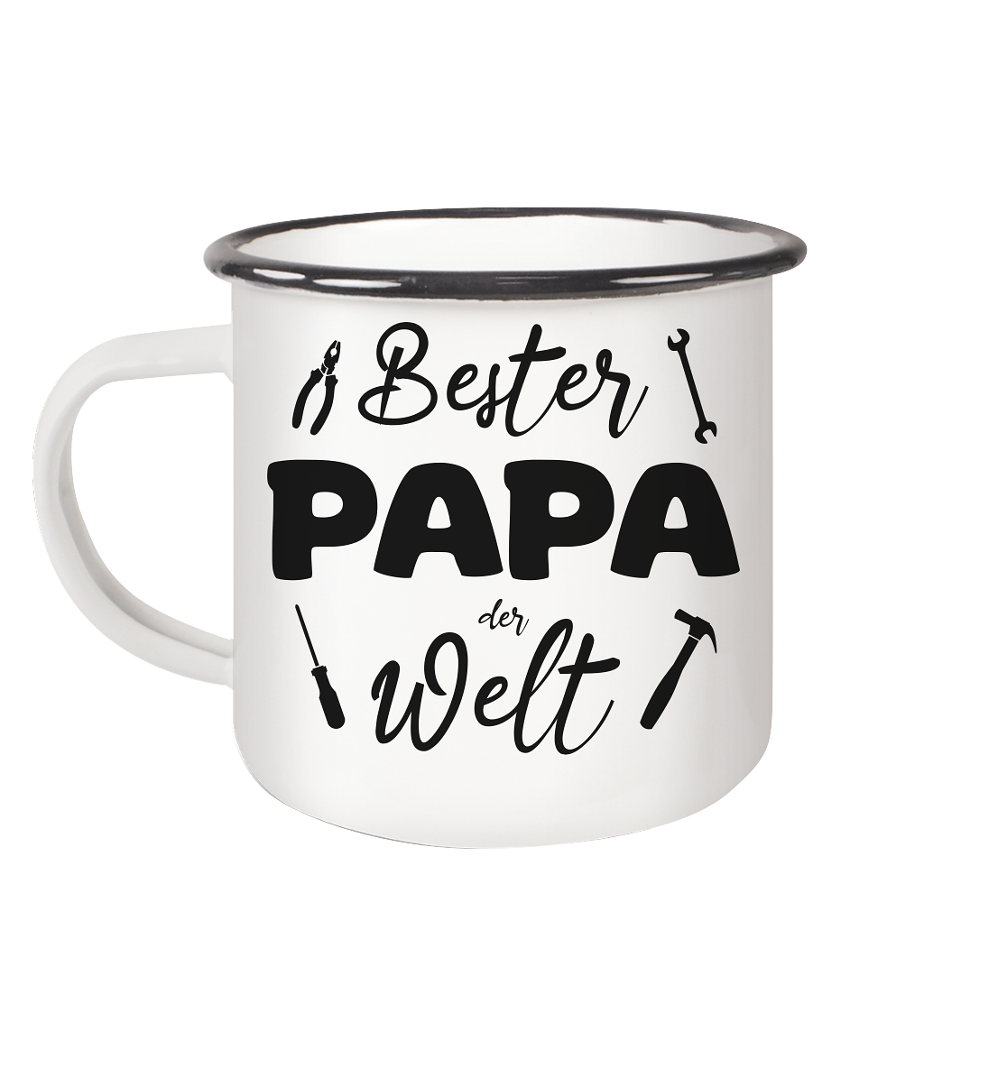 Bester Papa der Welt | Emaille Tasse