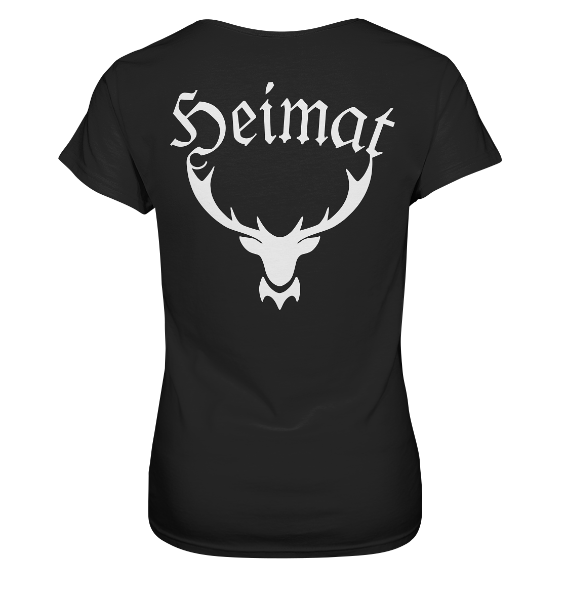 Heimat Hirschgeweih - Ladies Premium Shirt