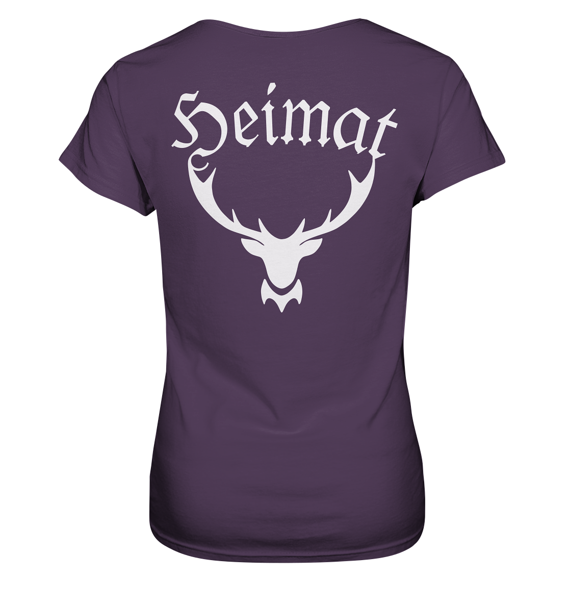 Heimat Hirschgeweih - Ladies Premium Shirt