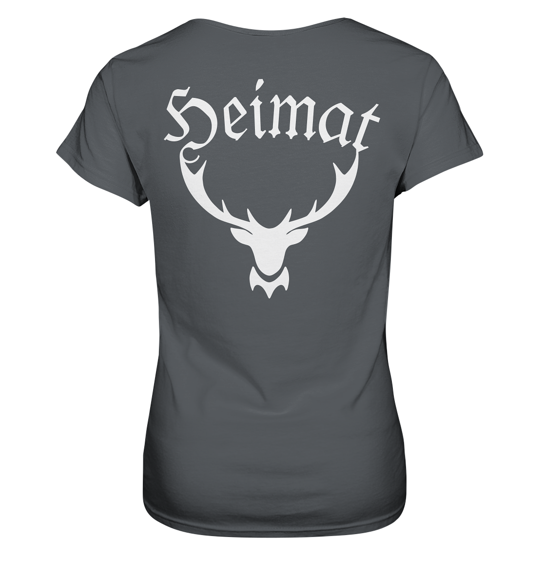 Heimat Hirschgeweih - Ladies Premium Shirt