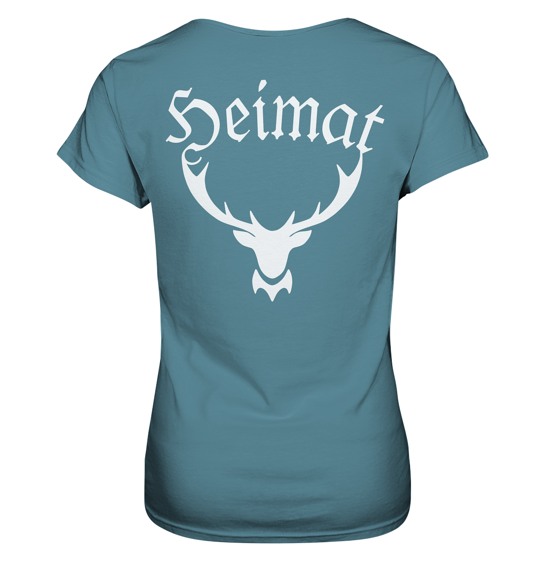 Heimat Hirschgeweih - Ladies Premium Shirt