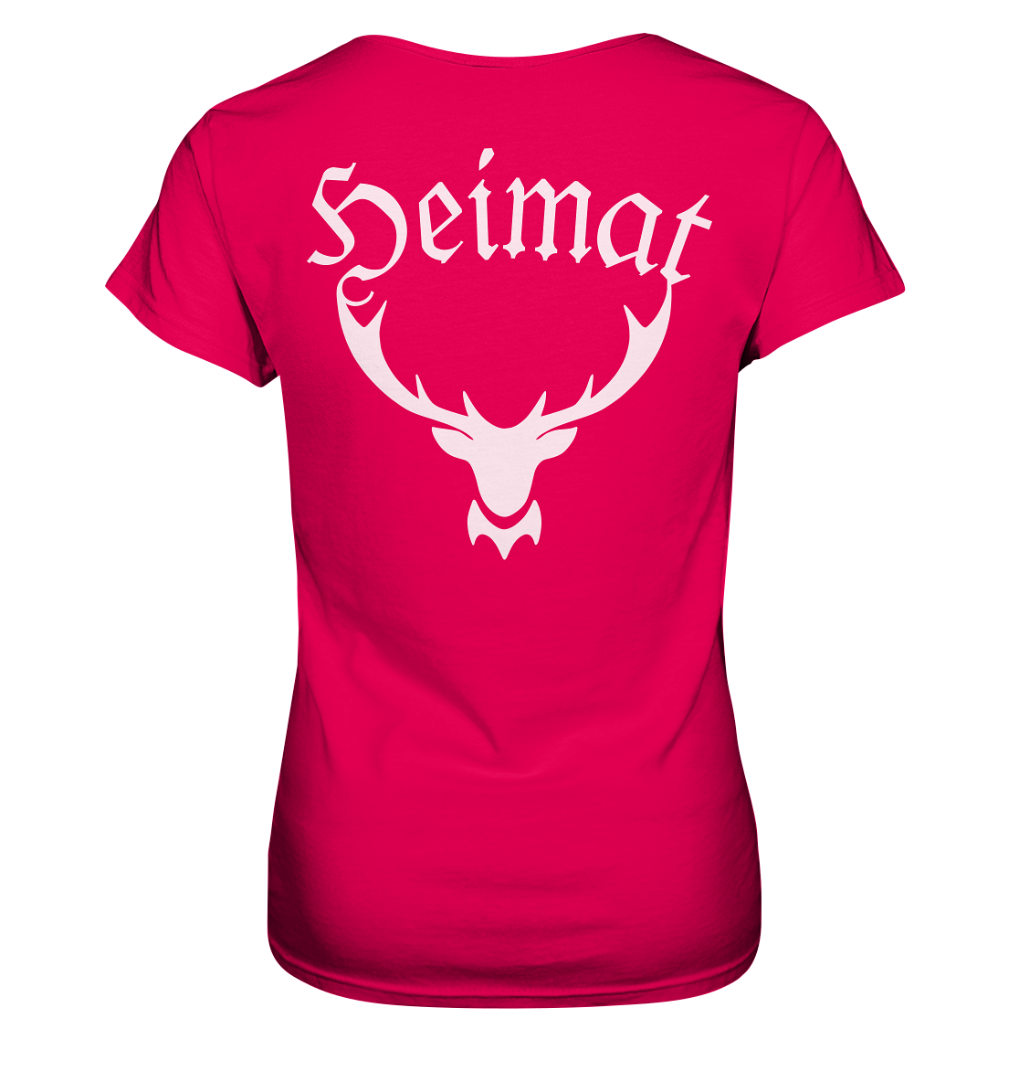 Heimat Hirschgeweih - Ladies Premium Shirt