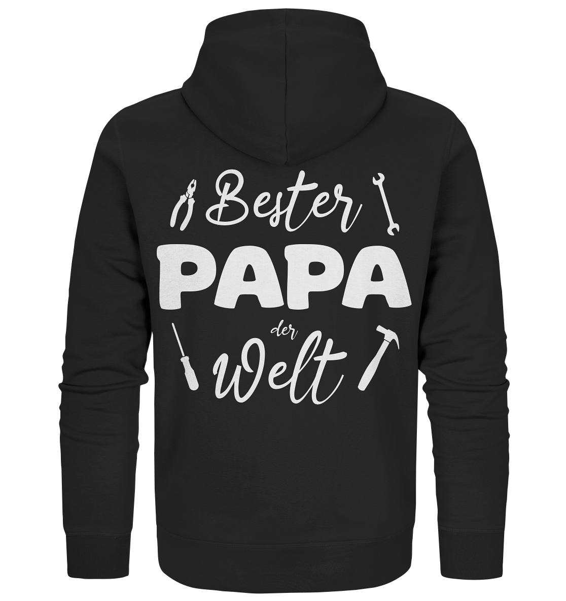 Bester Papa der Welt | Organic Zip-Hoodie