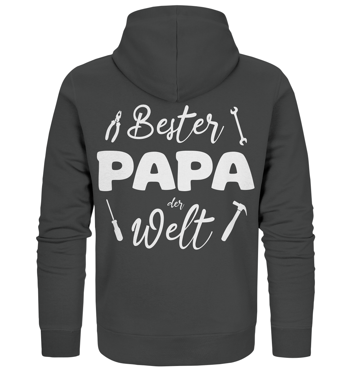 Bester Papa der Welt | Organic Zip-Hoodie