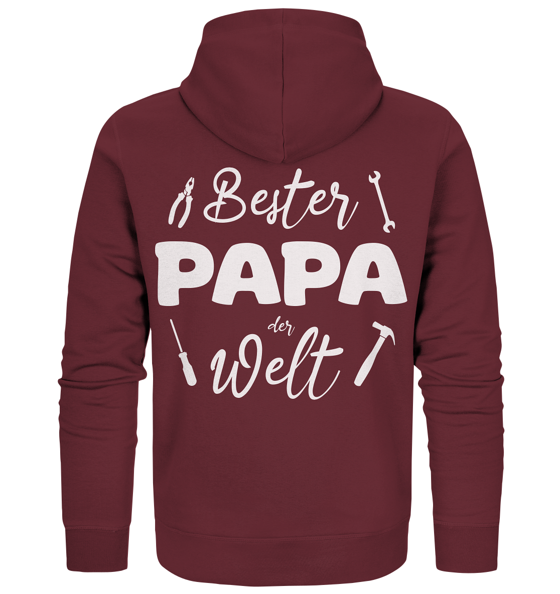 Bester Papa der Welt | Organic Zip-Hoodie