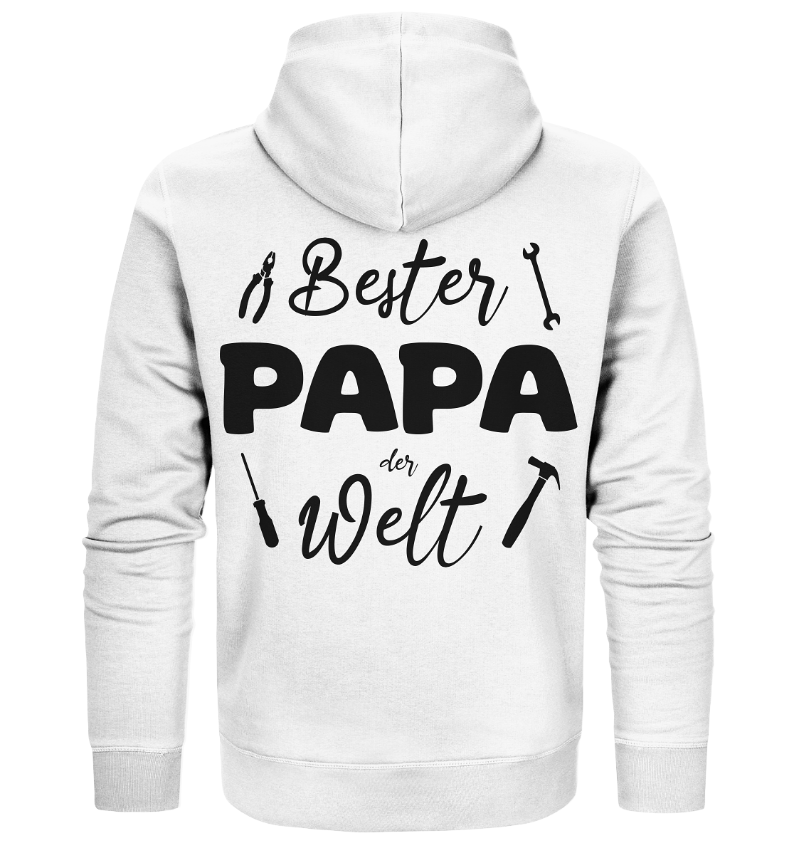 Bester Papa der Welt | Organic Zip-Hoodie