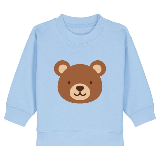 Süßer Bär | Bio Baby Sweatshirt