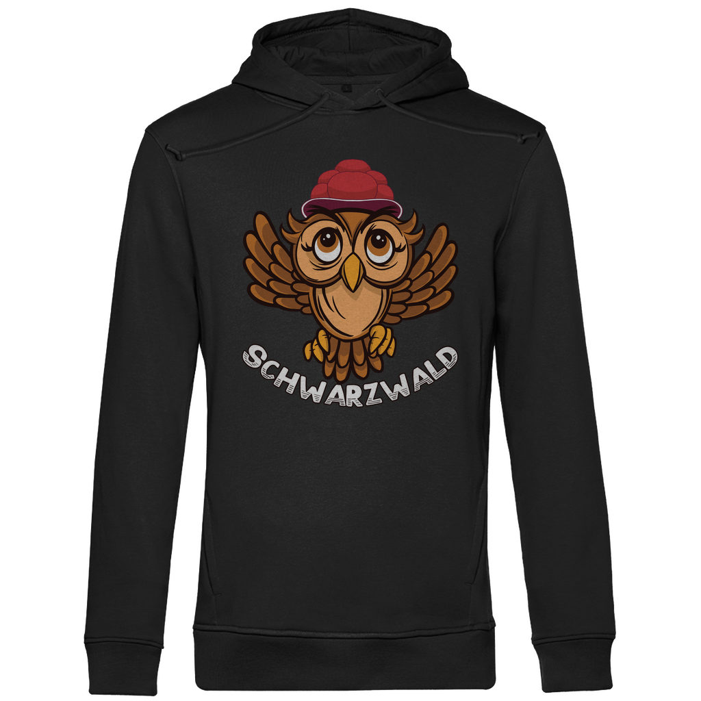 Schwarzwald Eule | Organic Hoodie