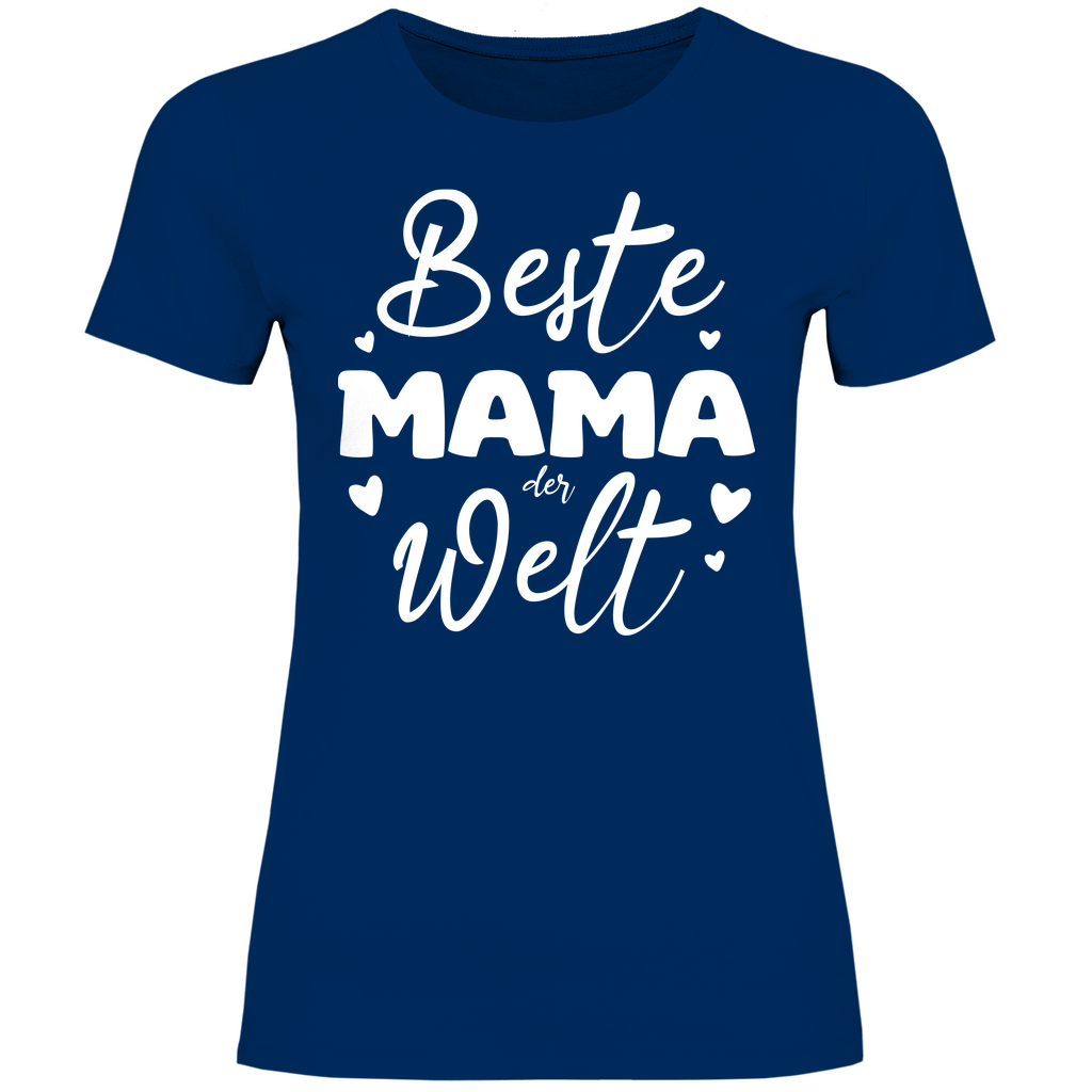 Damen T-Shirt Beste Mama der Welt
