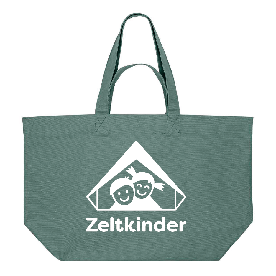 Zeltkinder | Große Einkaufstasche