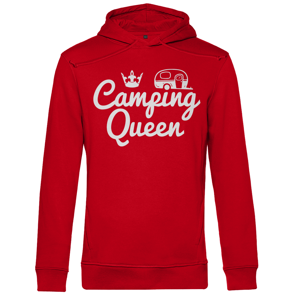 Unisex Premium Bio Hoodie Camping Queen Wohnwagen