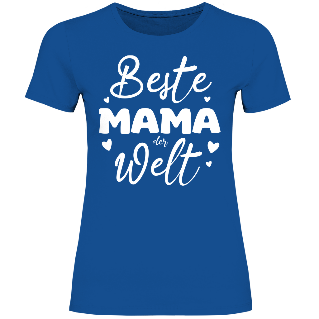 Damen T-Shirt Beste Mama der Welt