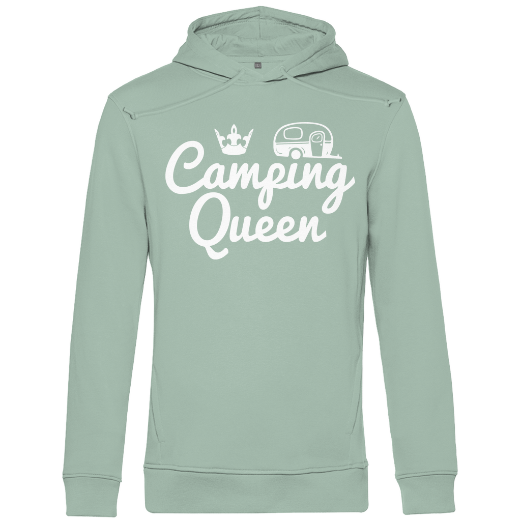 Unisex Premium Bio Hoodie Camping Queen Wohnwagen
