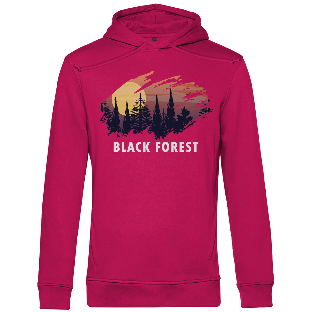 Black Forest Sonnenuntergang | Organic Hoodie