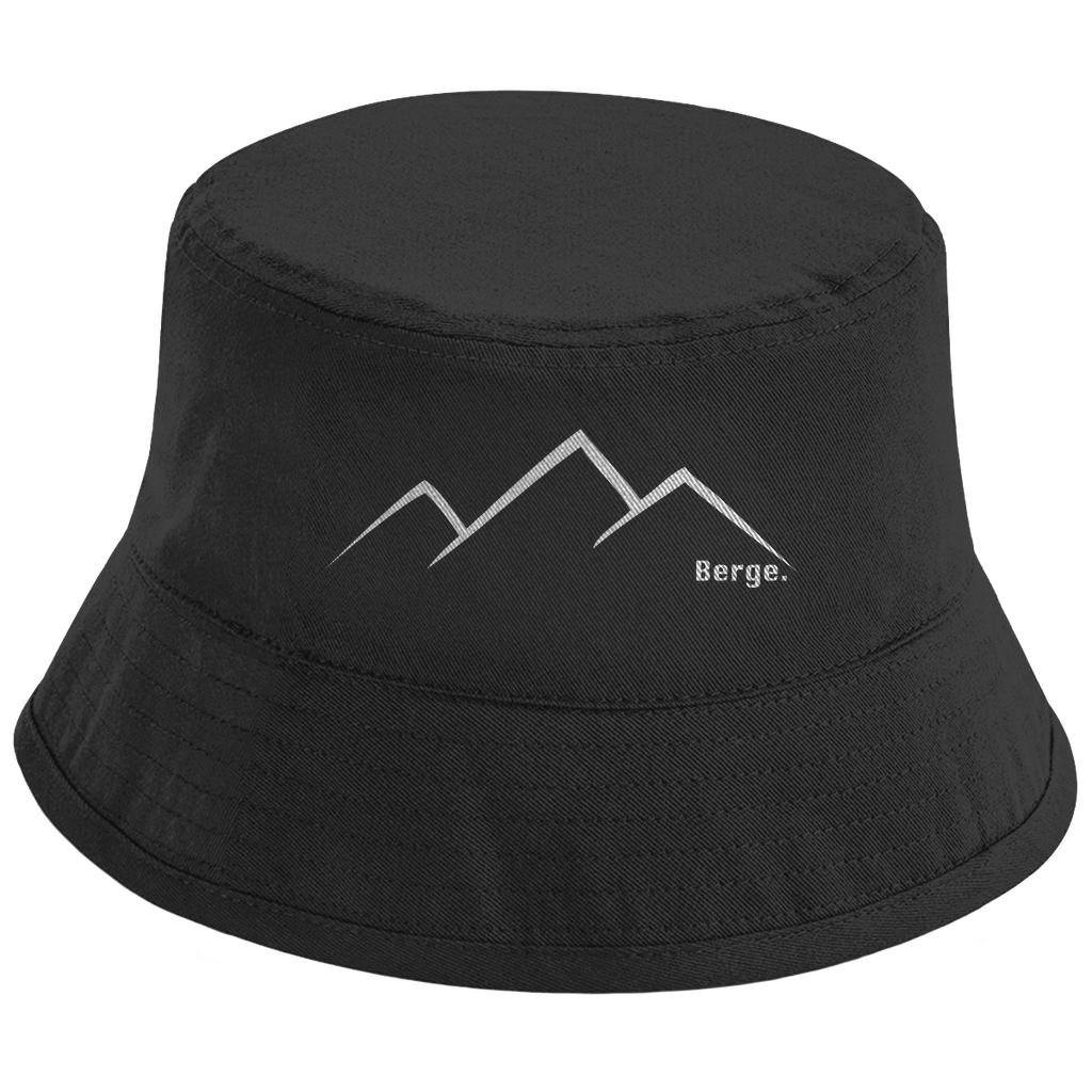 Bucket Hat Berge weiss