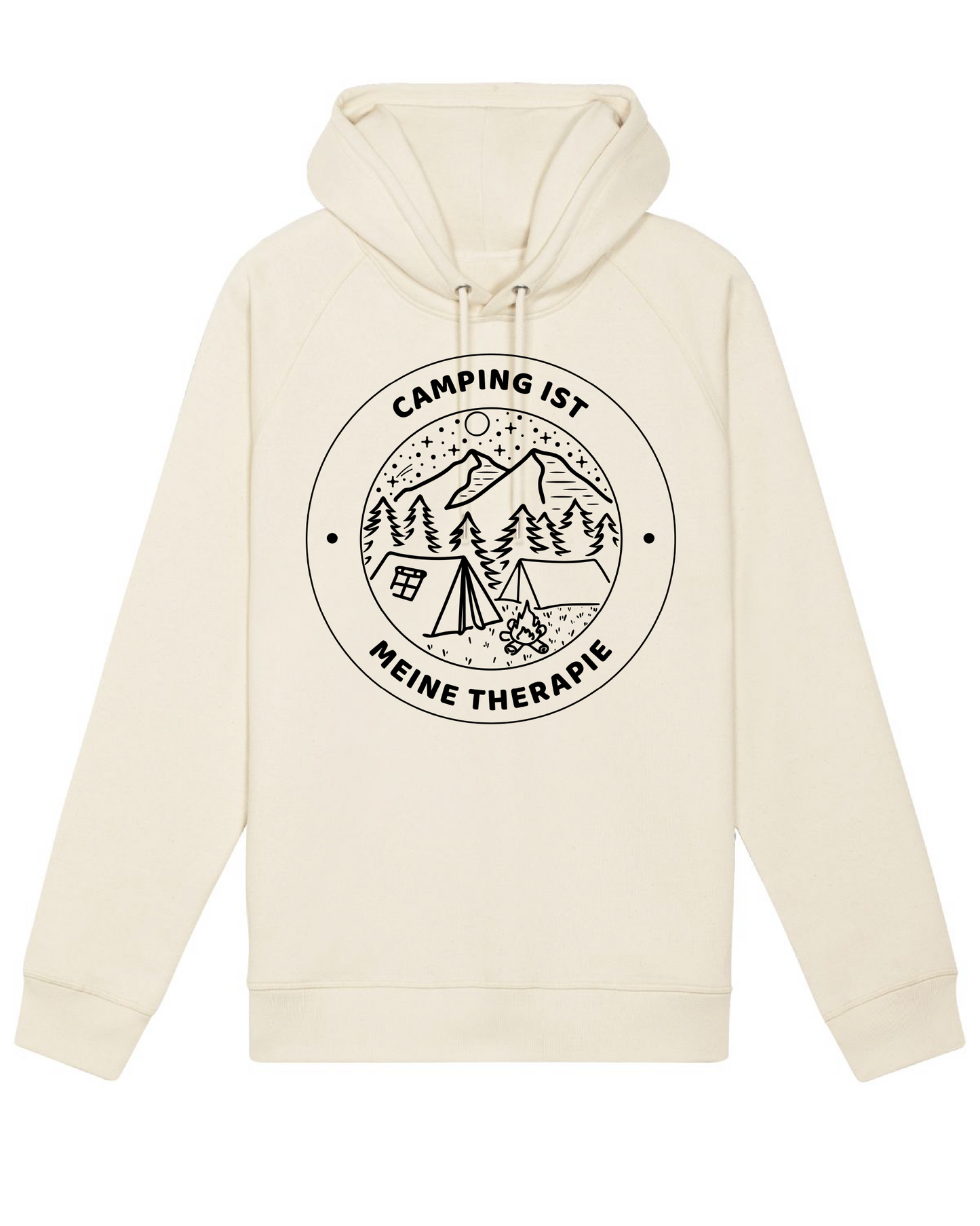 Camping Therapie | Organic Hoodie