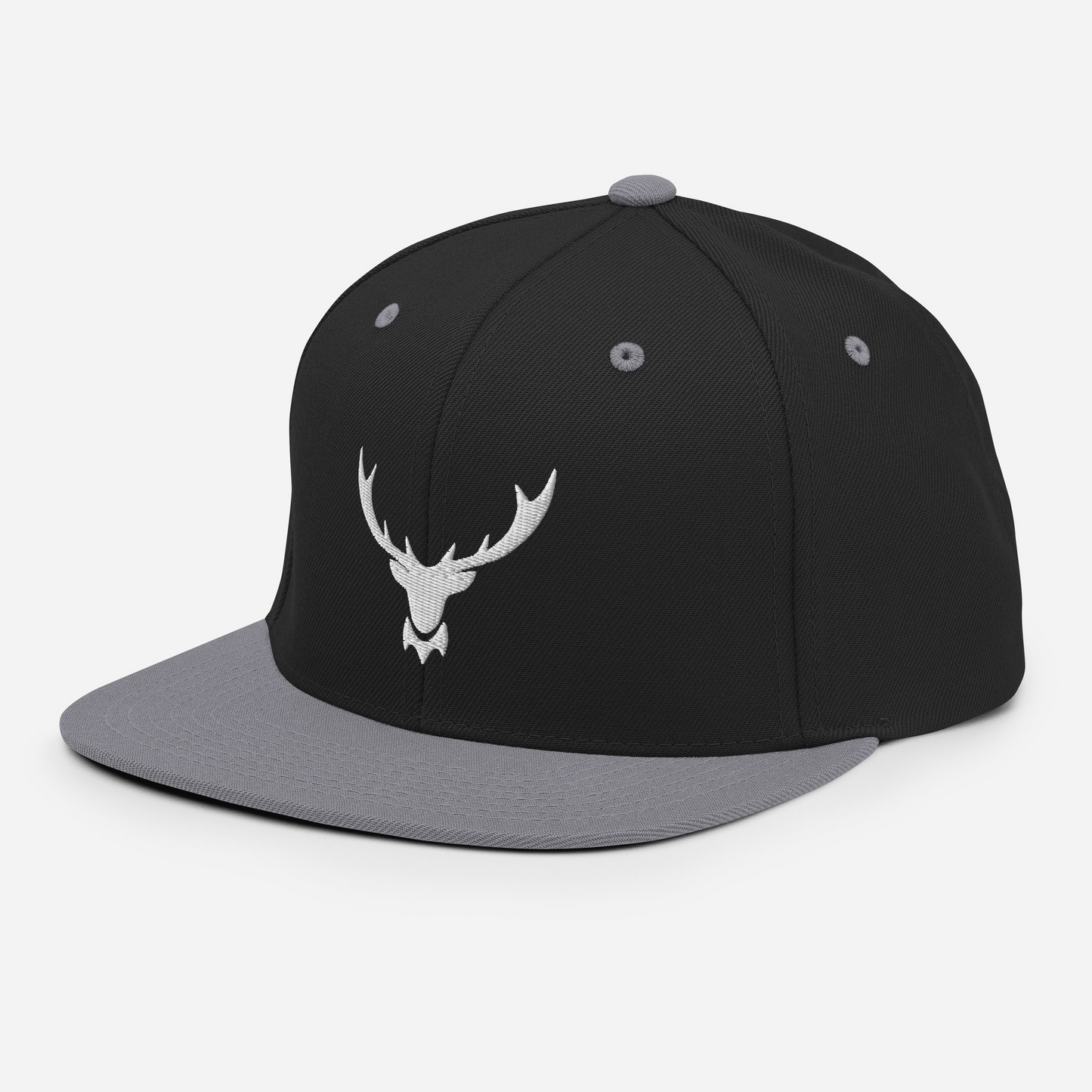 Hirschgeweih | Snapback Cap, bestickt