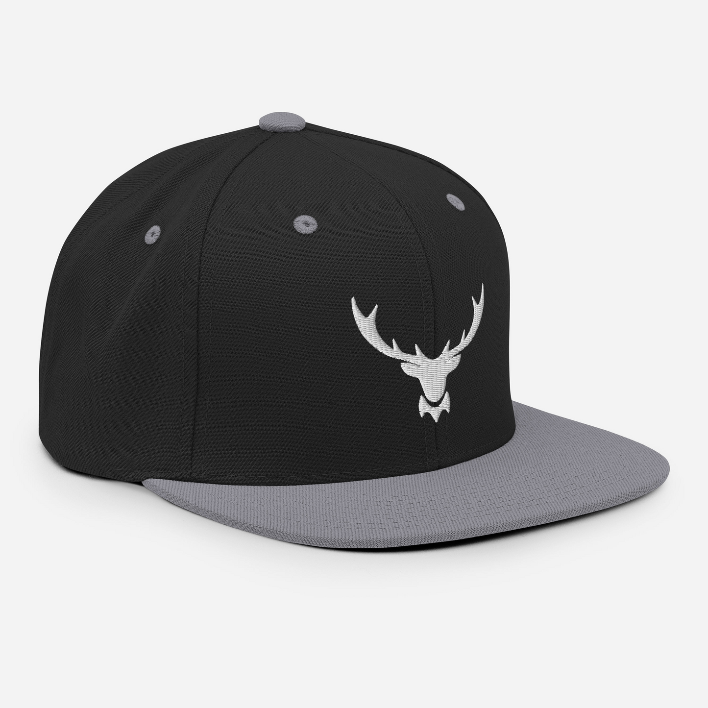 Hirschgeweih | Snapback Cap, bestickt