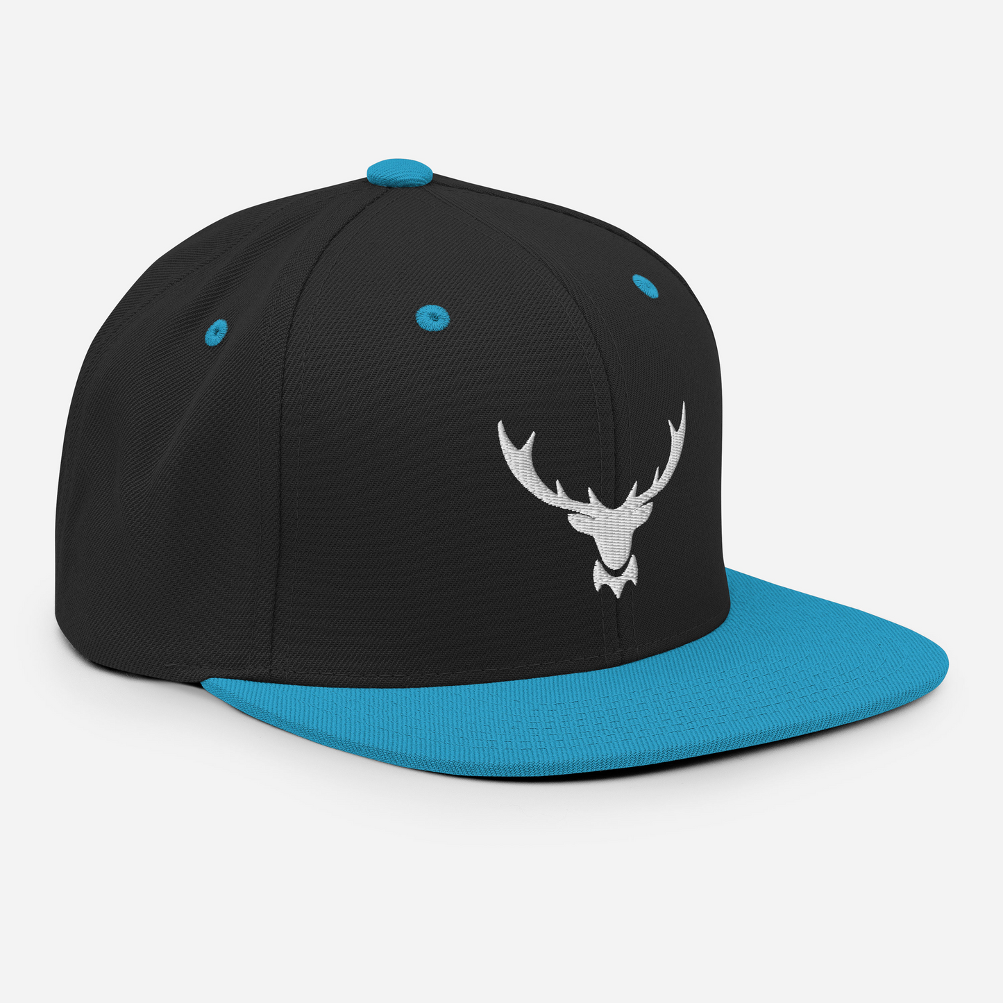 Hirschgeweih | Snapback Cap, bestickt