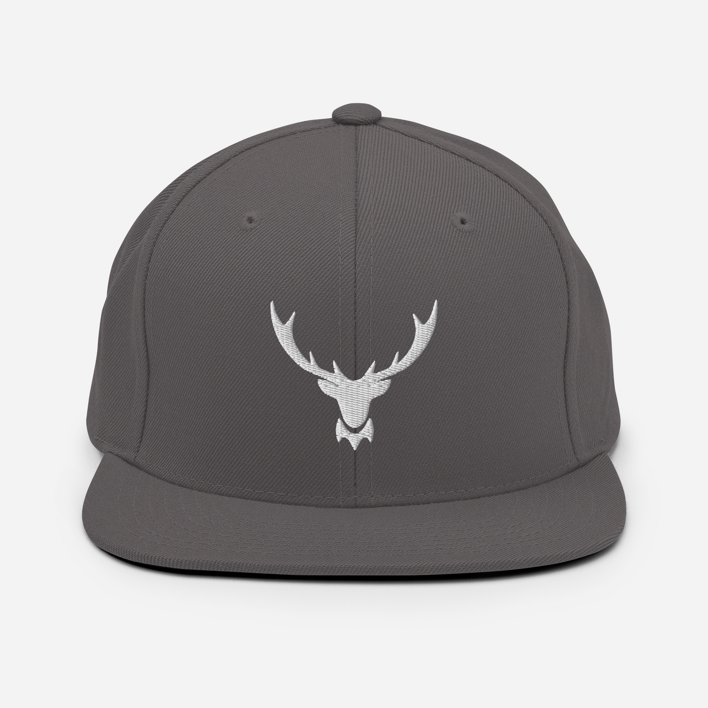 Hirschgeweih | Snapback Cap, bestickt