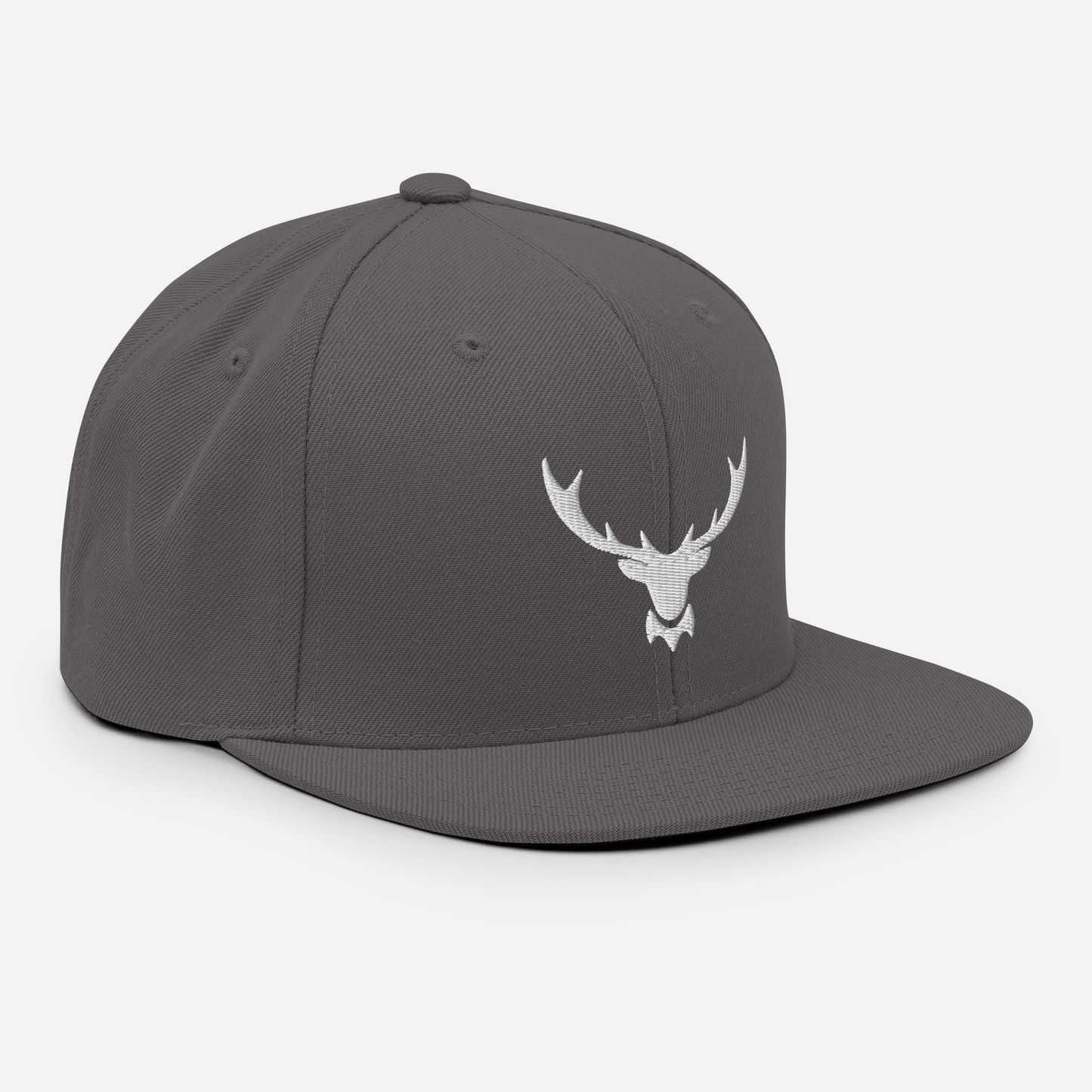 Hirschgeweih | Snapback Cap, bestickt