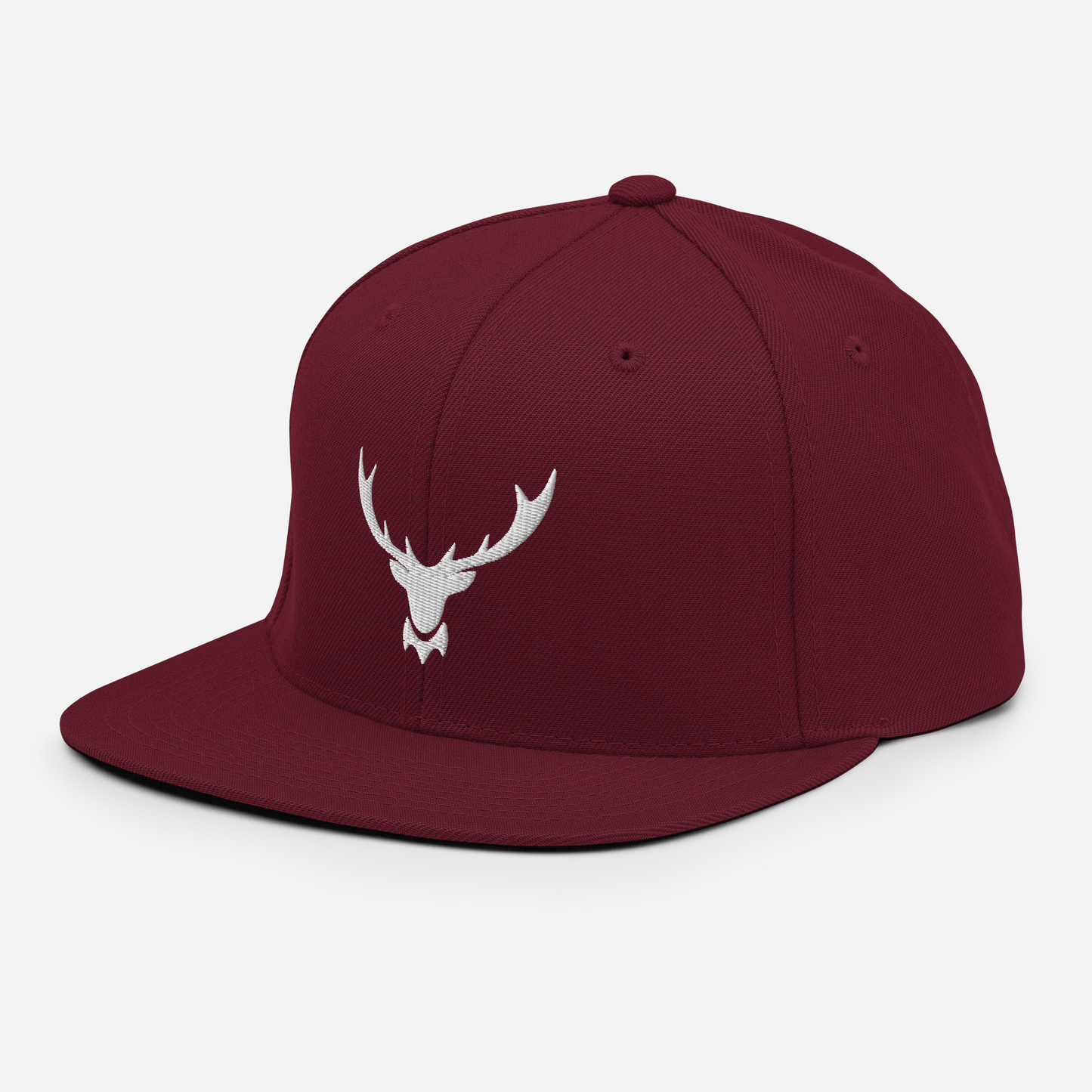 Hirschgeweih | Snapback Cap, bestickt