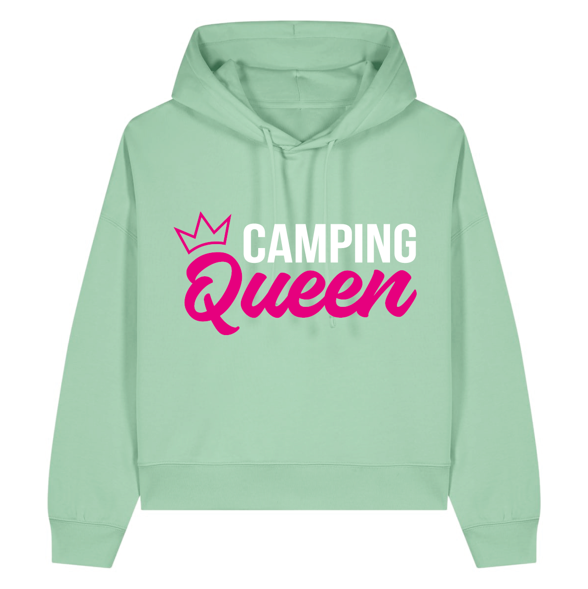 Camping Queen V2 | Damen Bio Hoodie