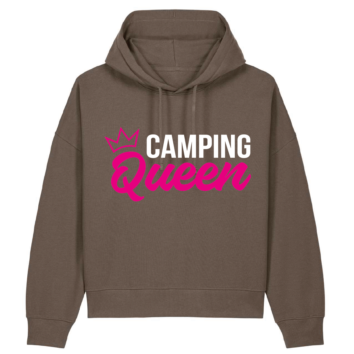 Camping Queen V2 | Damen Bio Hoodie