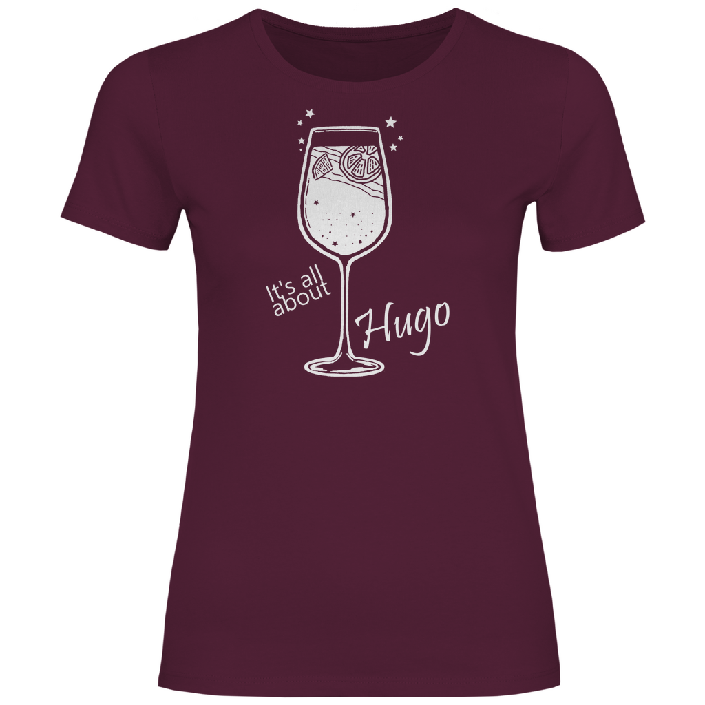 It's All About Hugo | Premium Damen T-Shirt