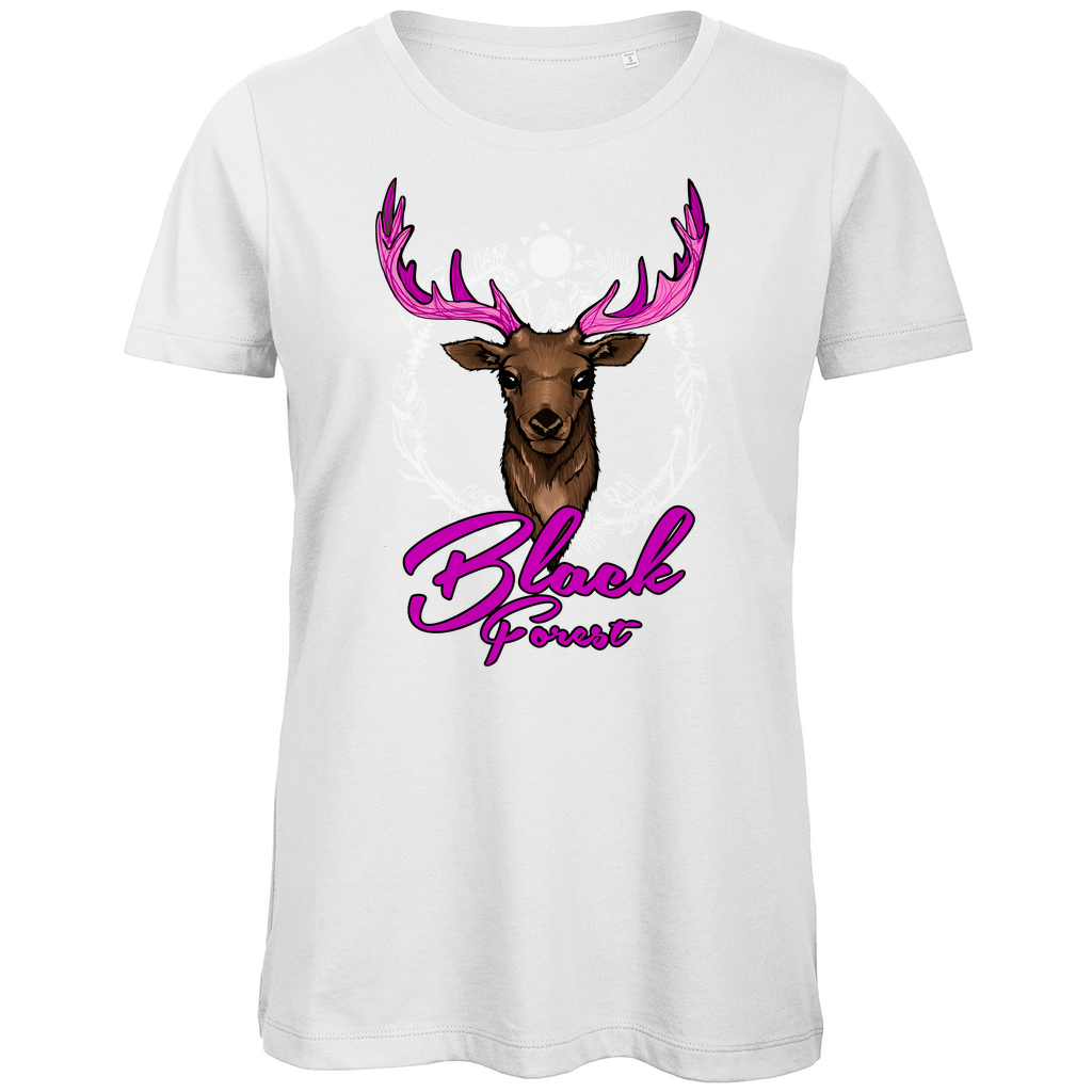 Black Forest Hirsch | Organic Damen T-Shirt