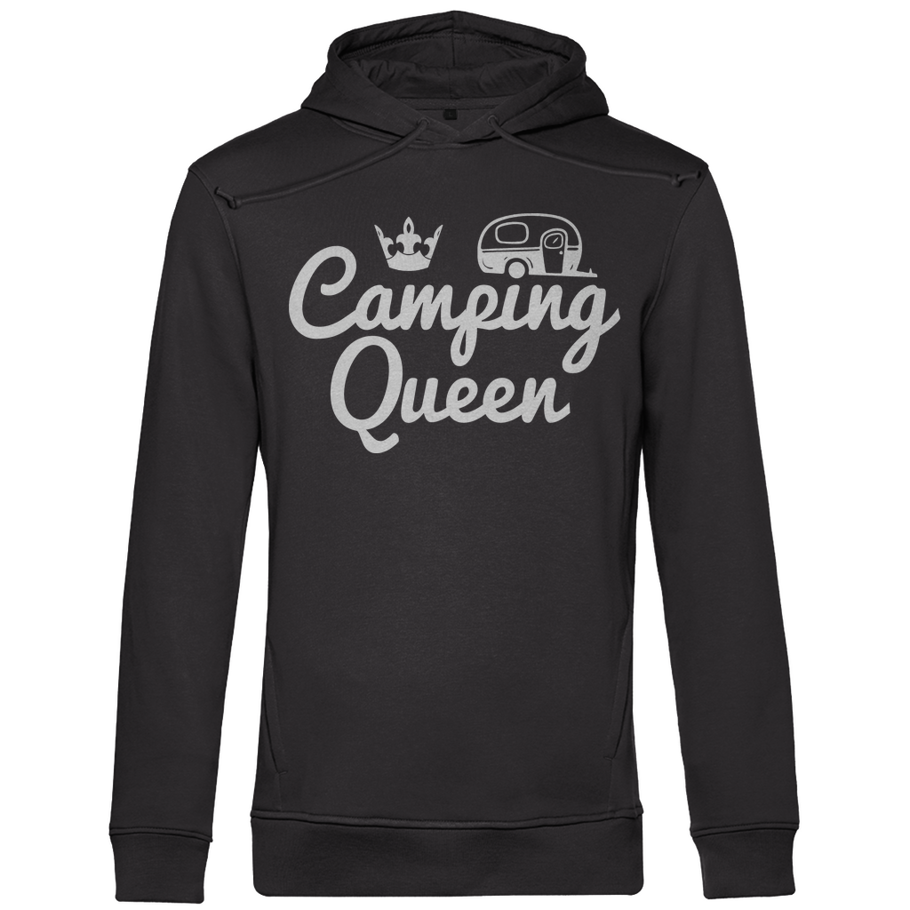 Unisex Premium Bio Hoodie Camping Queen Wohnwagen