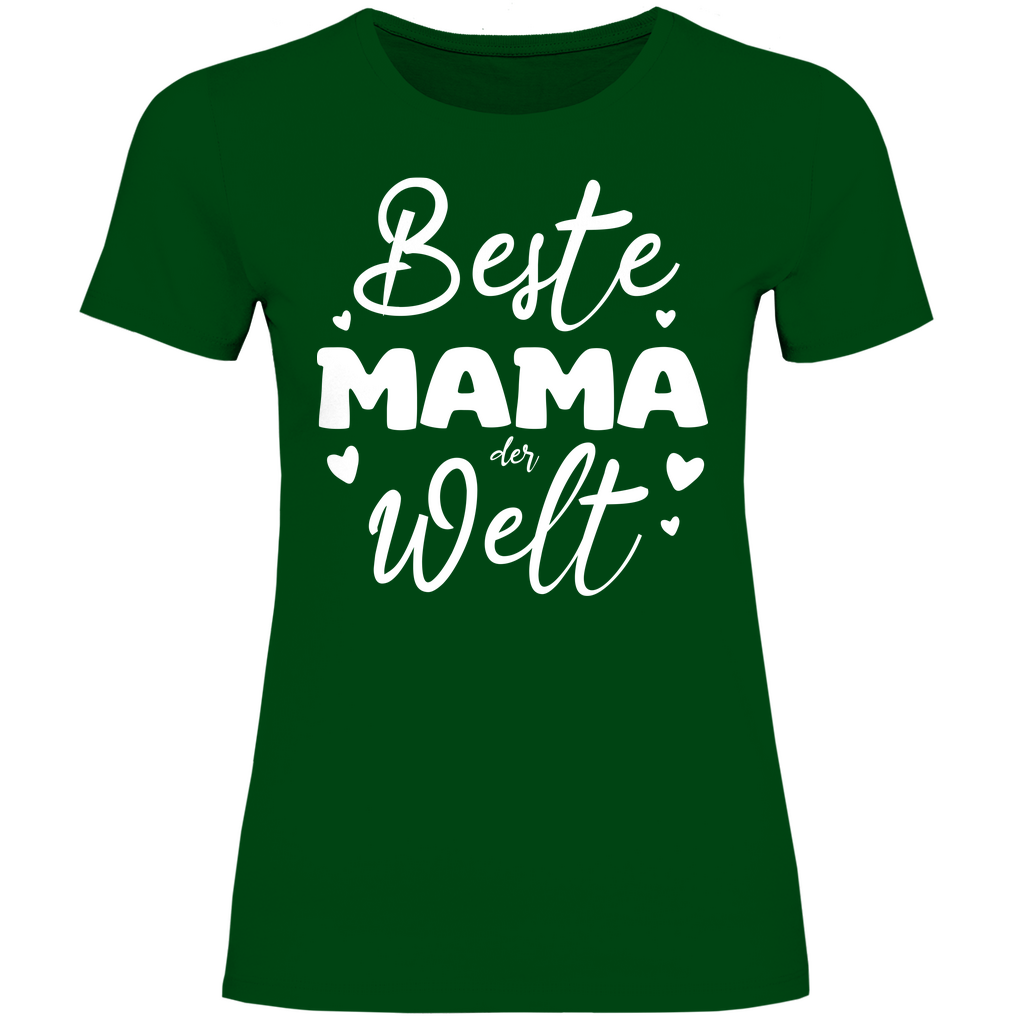 Damen T-Shirt Beste Mama der Welt