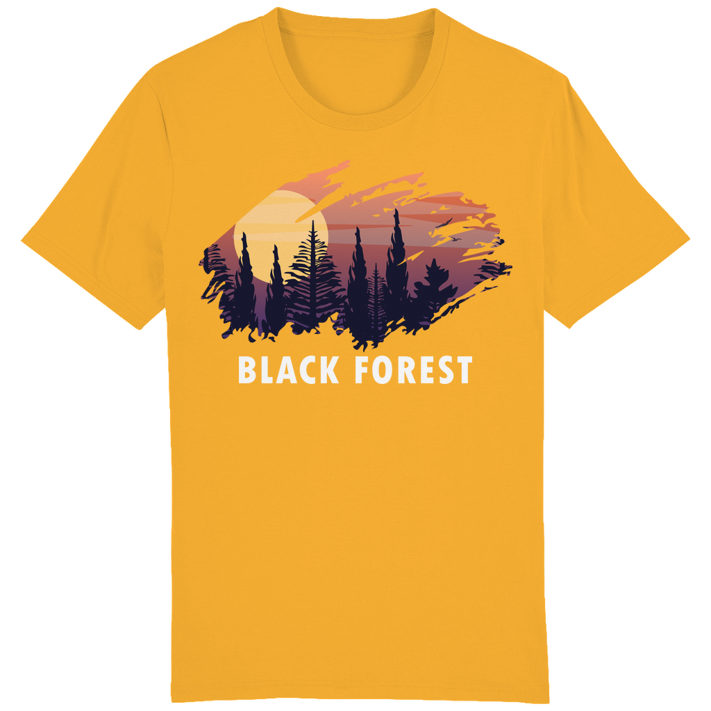 Black Forest Sonnenuntergang | Organic T-Shirt