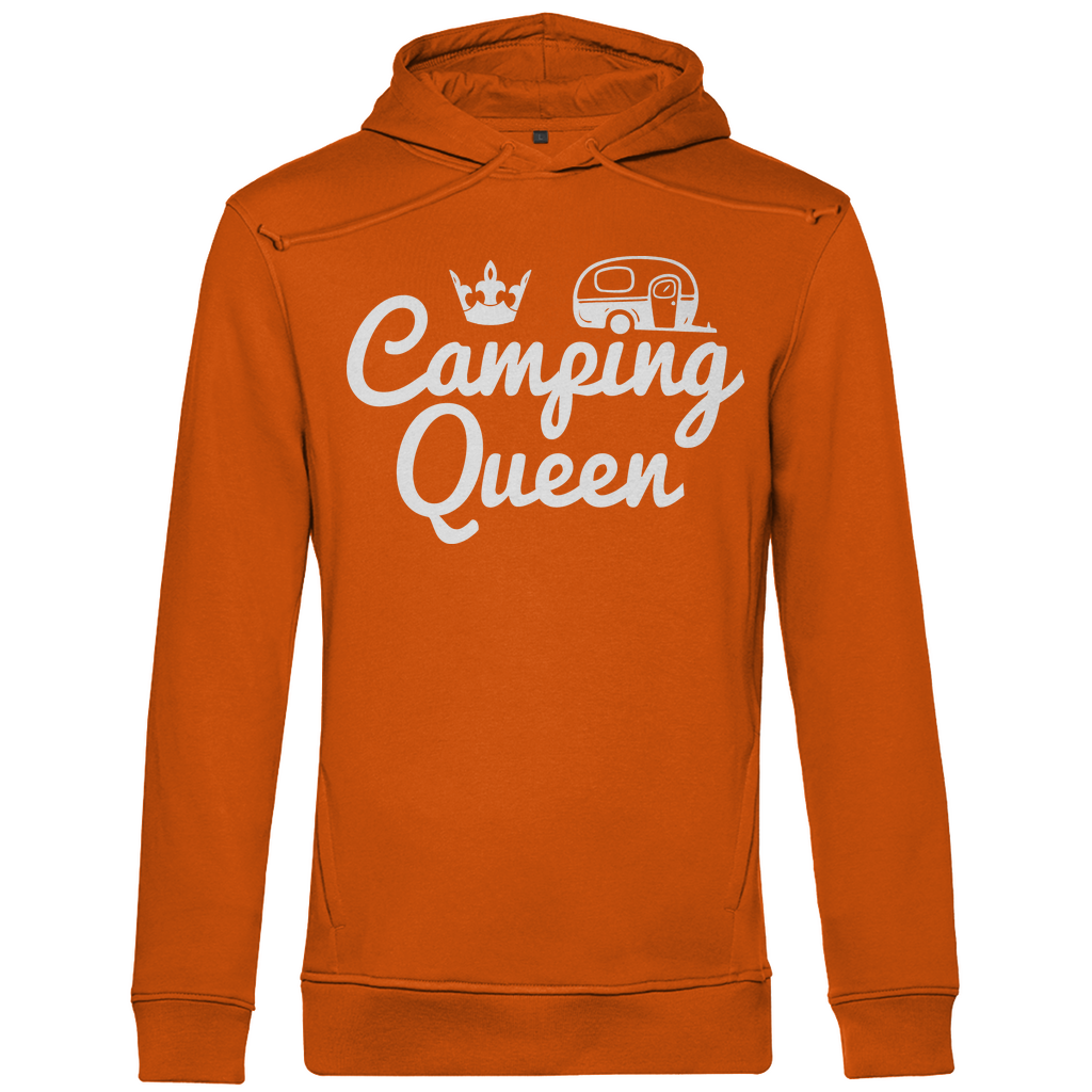 Unisex Premium Bio Hoodie Camping Queen Wohnwagen