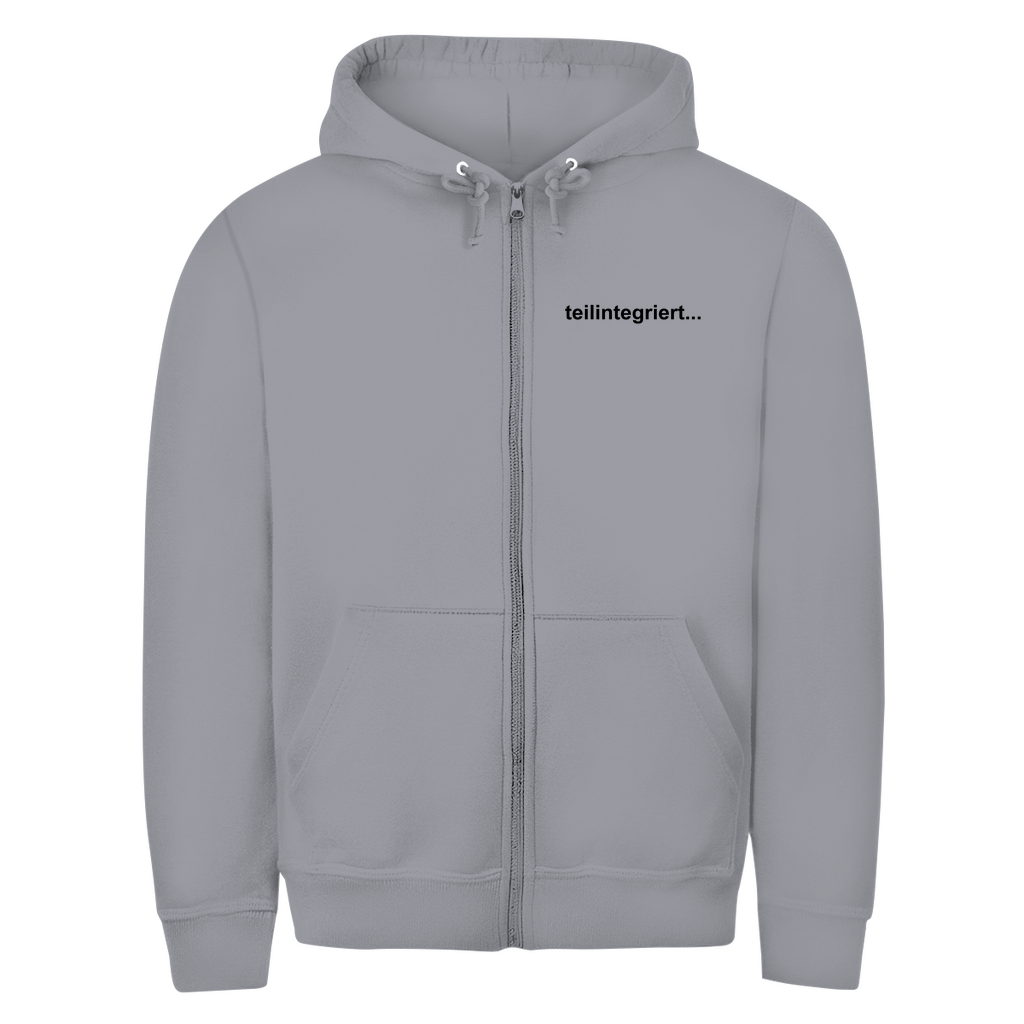 Herren Zipper Hoodie Time Out