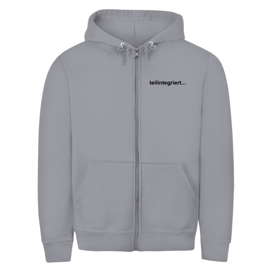 Herren Zipper Hoodie Time Out