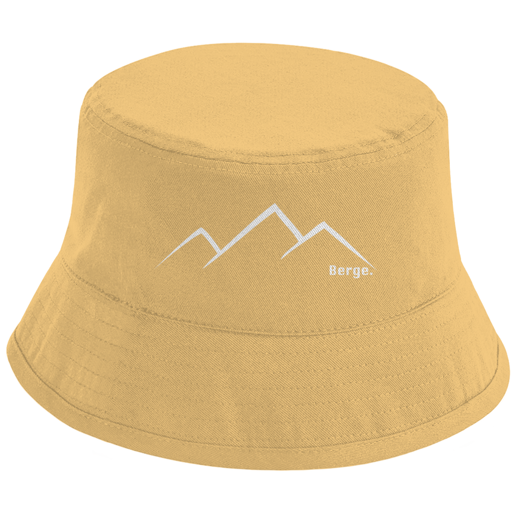 Bucket Hat Berge weiss